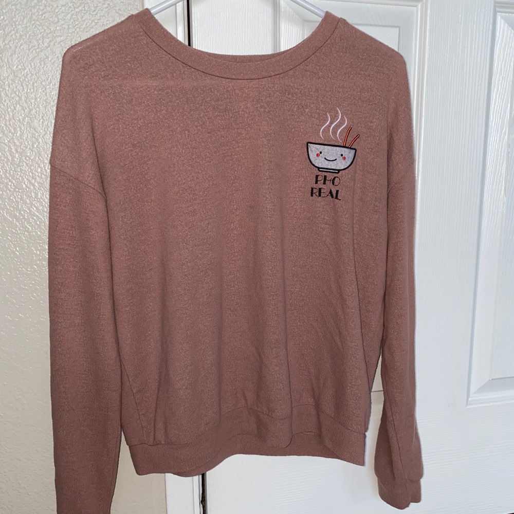 “Pho real” sweater